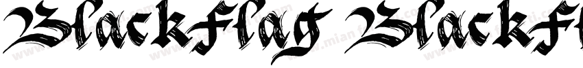 BlackFlag BlackFlag字体转换